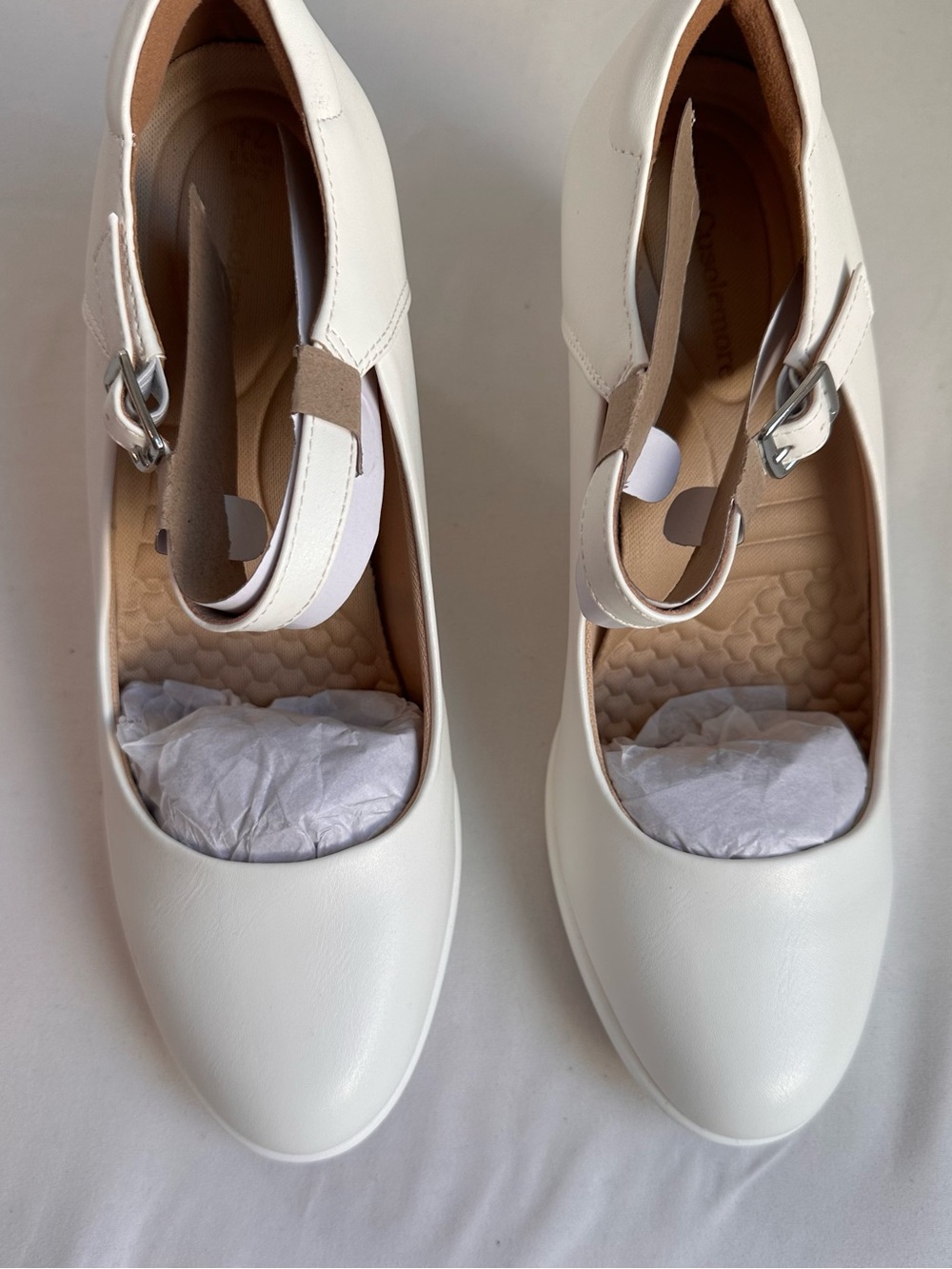 Women’s White Mary Jane Style Shoe